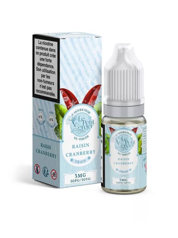 Raisin / Cranberry Frais - Le Petit Verger 4,90 €