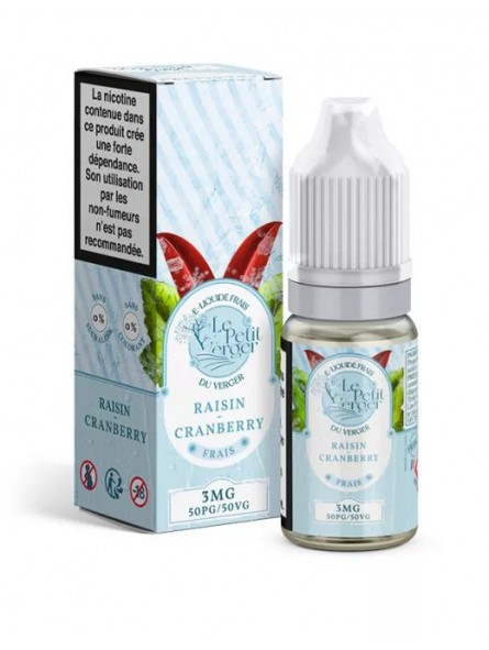 Raisin / Cranberry Frais - Le Petit Verger 4,90 €