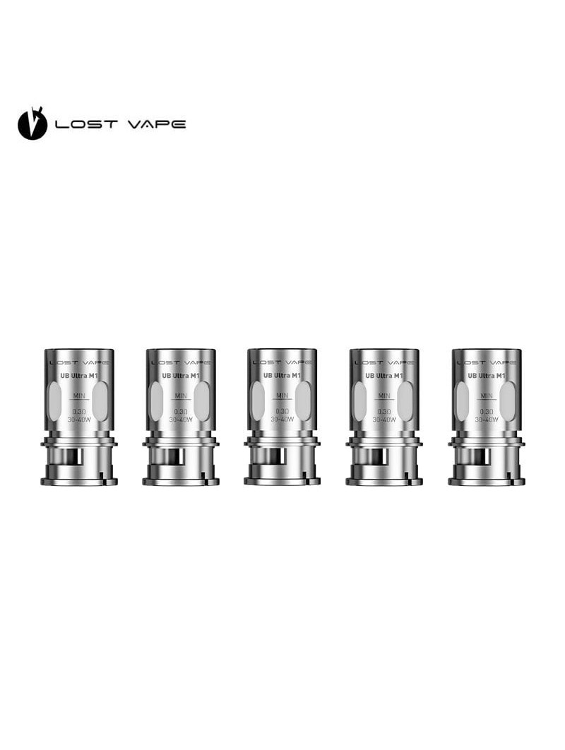 Résistances UB Ultra Lost Vape (X5) 12,90 €